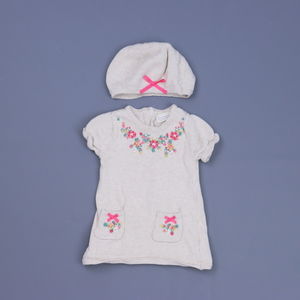 The Prairie by Rachel Ashwell Girls Tan Sweater Dress size: 3-6 Months